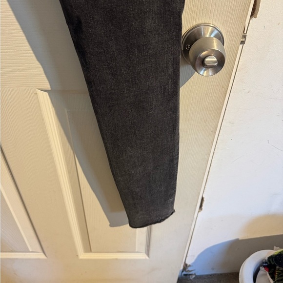 Agolde Pinch Waist Skinny Jeans Grey High Rise Stretch Denim Womens Size 27 B467 - Picture 12 of 16